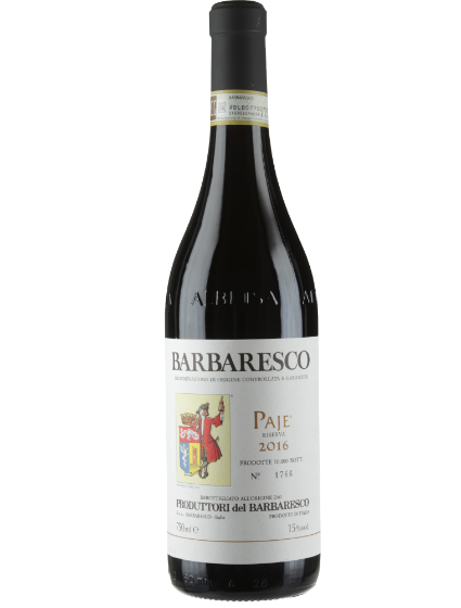 Barbaresco Pajè Riserva